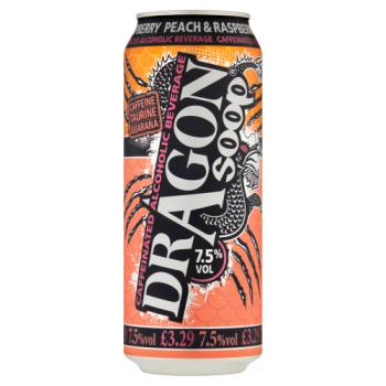 Dragon Soop Peach & Raspb Pm3.29 7.5
