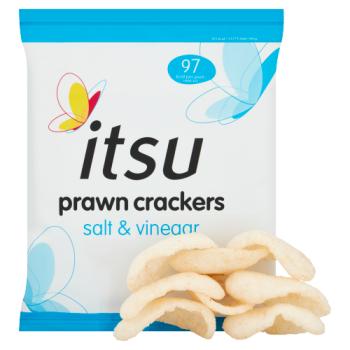 itsu Prawn Crackers Salt & Vinegar 19g