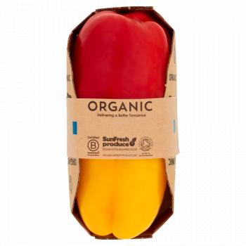 Sunfresh Organic Peppers 2pk