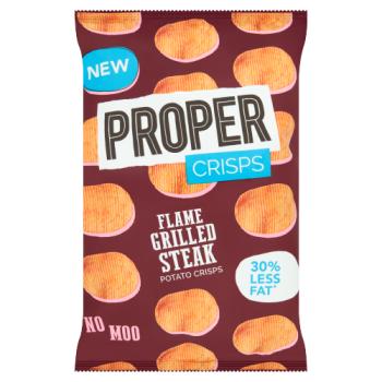 Proper Crisps Flame Grilled Steak