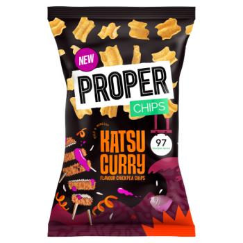 Proper Katsu Curry Flavour Chickpea Chips 85g