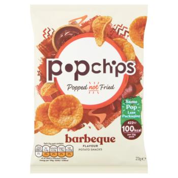 Popchips Barbeque Flavour Potato Snacks 23g