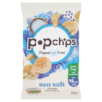 Popchips Sea Salt Flavour Potato Snacks 85g