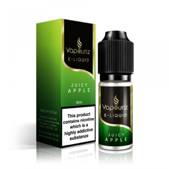 Vapouriz Juicy Apple E-Liquid 6mg 10ml