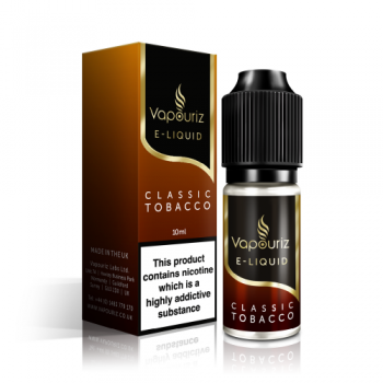 Vapouriz Classic Tobacco E-Liquid 18mg 10ml