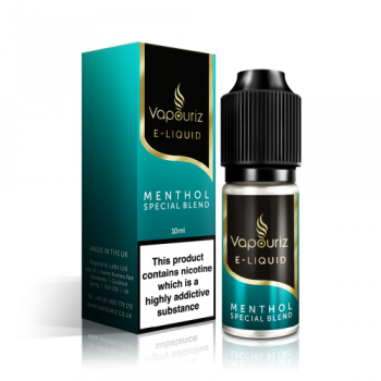 Vapouriz Menthol Special Blend E-Liquid 12mg 10ml
