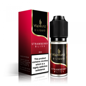 Vapouriz Strawberry Bliss E-Liquid 12mg 10ml