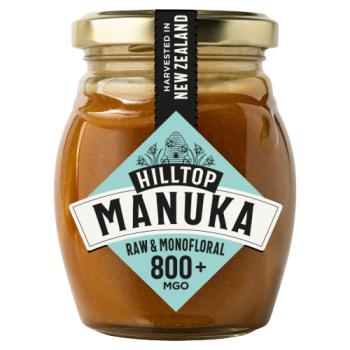 Hilltop Manuka Raw & Monofloral 800+ MGO 225g