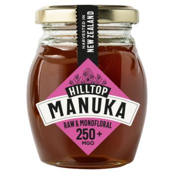 Hilltop Manuka Raw & Monofloral 250+ MGO 225g