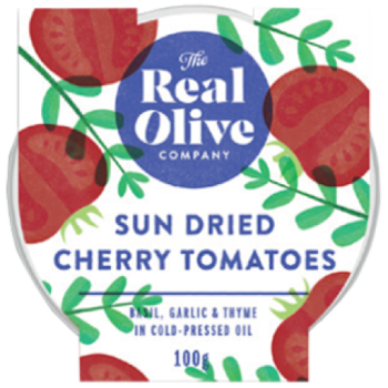 The Real Olive Company Sun Dried Cherry Tomatoes 100g