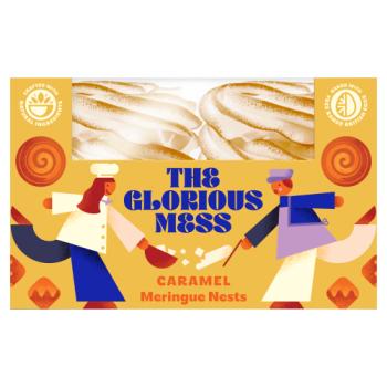 The Glorious Mess 4 Caramel Meringue Nests