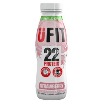 ÜFIT Strawberry Flavour High Protein Milkshake 310ml
