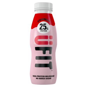 ÜFIT Strawberry High-Protein Milkshake 330ml