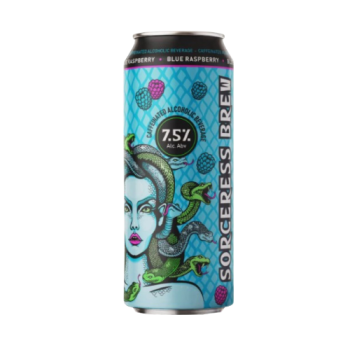 Sorceress Brew Blue Raspberry 500ml PM £2.99 