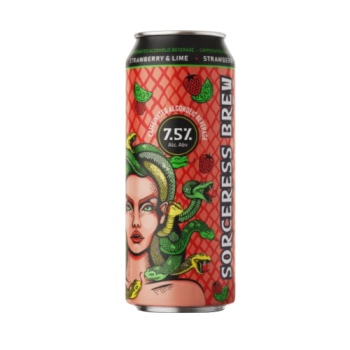 Sorceress Brew Strawberry & Lime 500ml PM £2.99 
