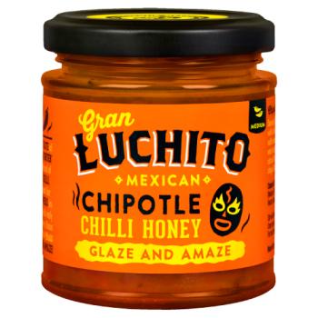 Gran Luchito Mexican Chipotle Chilli Honey 250g
