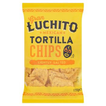 Gran Luchito Mexican Tortilla Chips Lightly Salted 170g