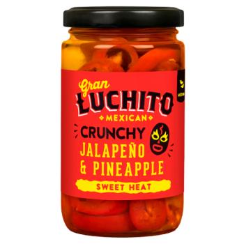 Gran Luchito Mexican Crunchy Jalapeño & Pineapple 215g