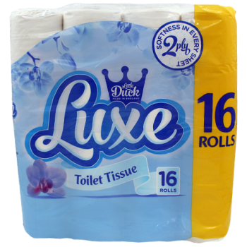 Little Duck Luxe Toilet Tissue 2 Ply 16 Rolls
