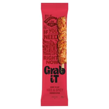 Grab It Nice & Spicy Chicken Stick 50g