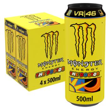Monster Energy Drink Rossi VR46 4 x 500ml 