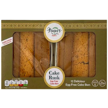 Humi's Cake Rusks Egg Free 12pk 