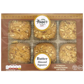 Humi's Butter Almond Squares 12pk 