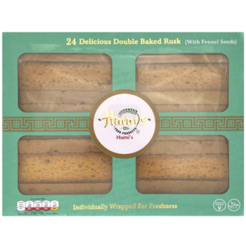 Humi's Double Baked Rusks with Fennel Seeds 24pk 