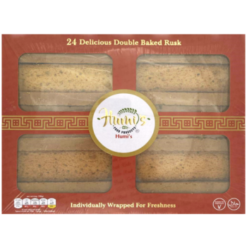 Humi's Double Baked Rusks 24pk 