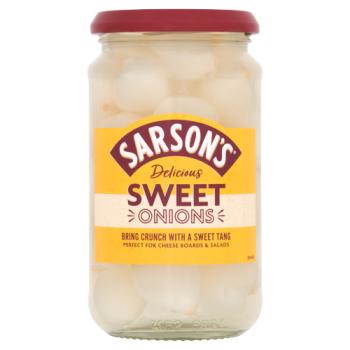 Sarson's Delicious Sweet Onions 460g