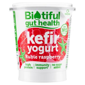 Biotiful Gut Health Kefir Yogurt Rubie Raspberry 350g