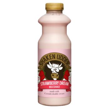 Shaken Udder Strawberry Dream Milkshake 750ml