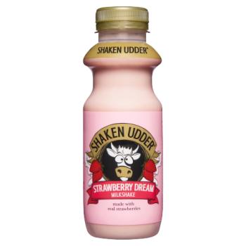 Shaken Udder Strawberry Dream Milkshake 330ml