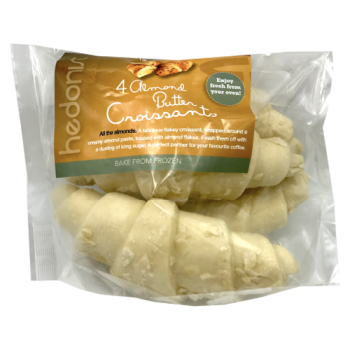Hedonist Bakery Almond Butter Croissants 4pk 