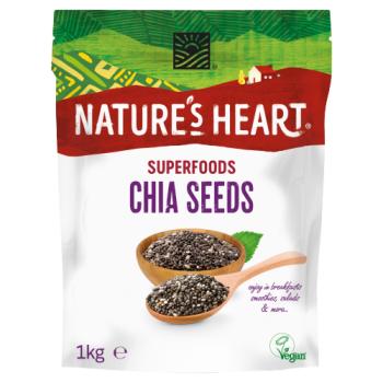 Nature's Heart Superfoods Chia Seeds 1kg