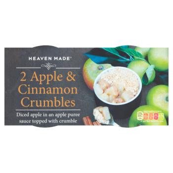 2 Apple & Cinnmon Crumbles