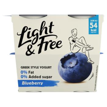 Danone Light & Free Blueberry .