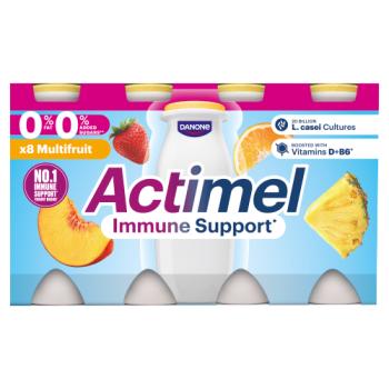 Actimel 0% Fat Multifruit 8 x 100g (800g)