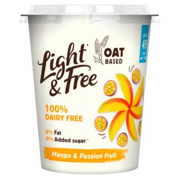 Light & Free Plant Based Mango 350g