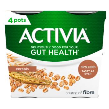 Activia Cereals Yogurt 4 x 120g