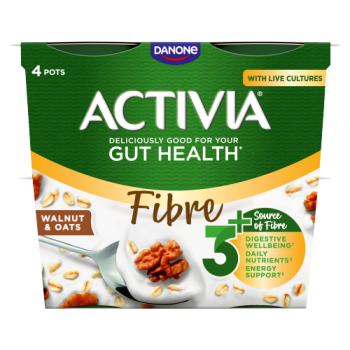 Activia Walnut & Oats 4 x 115g (460g)