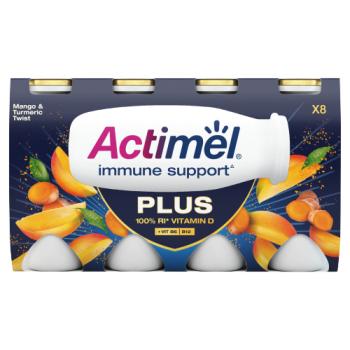 Actimel Plus Mango & Turmeric Twist 8 x 100g (800g)