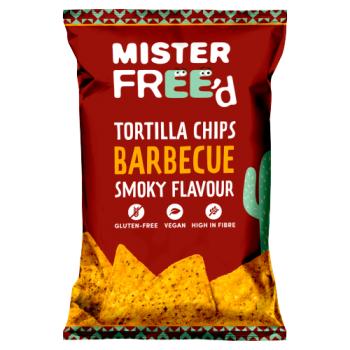 Mister Free'd Tortilla Chips Barbecue Smoky Flavour 135g