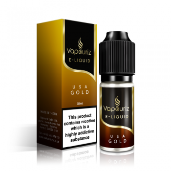Vapouriz USA Gold E-Liquid 18mg 10ml