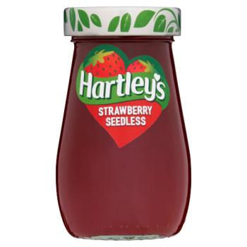 Hartley's Strawberry Seedless 300g