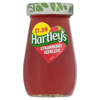 Hartley's Best Strawberry Seedless Jam 300g