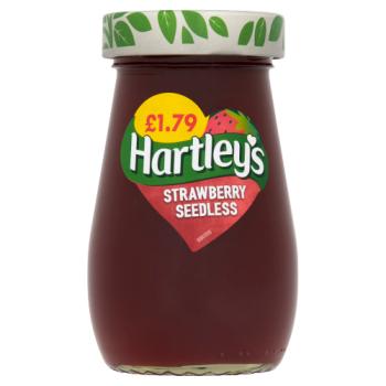 Hartley's Strawberry Seedless 300g