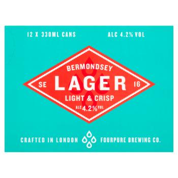 Fourpure Lager 12 x 330ml