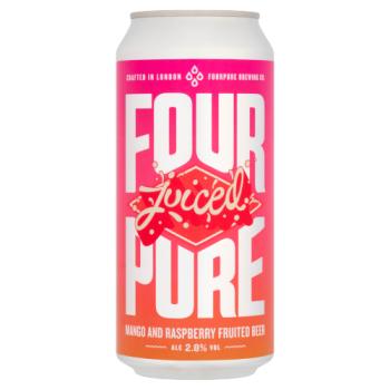 Four Pure Mango And Raspberry Fruited