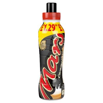 Mars Caramel Milk Shake Drink No Added Sugar 350ml PM £1.29